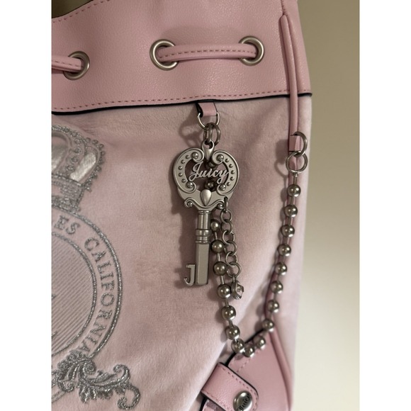 Viral Juicy Couture Lovers Juicy Daydreamer Tote Bag New - Picture 2 of 5